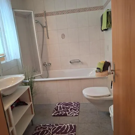 Aquarell Domek alpejski Saas-Grund