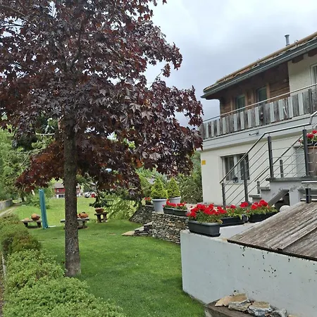 Alpesi faház Aquarell Saas-Grund