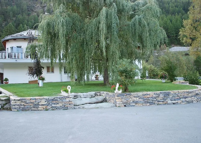 Aquarell Chalet Saas-Grund